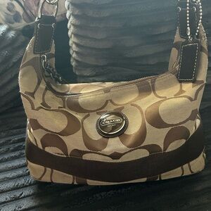 Coach Brown Shoulder Bag